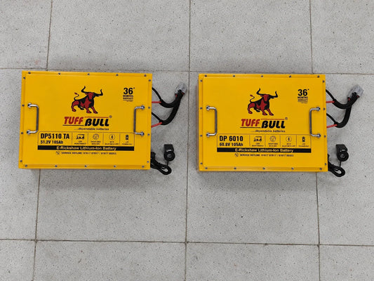 E-Rickshaw Lithium Battery Price in India: 51.2V vs 60.8V