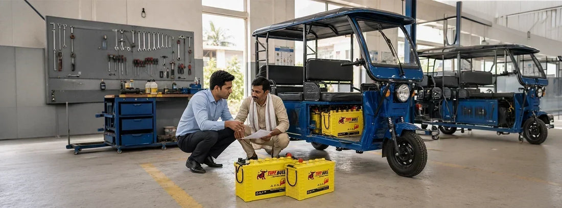 How to Extend E-Rickshaw Battery Life and Reduce Daily Downtime