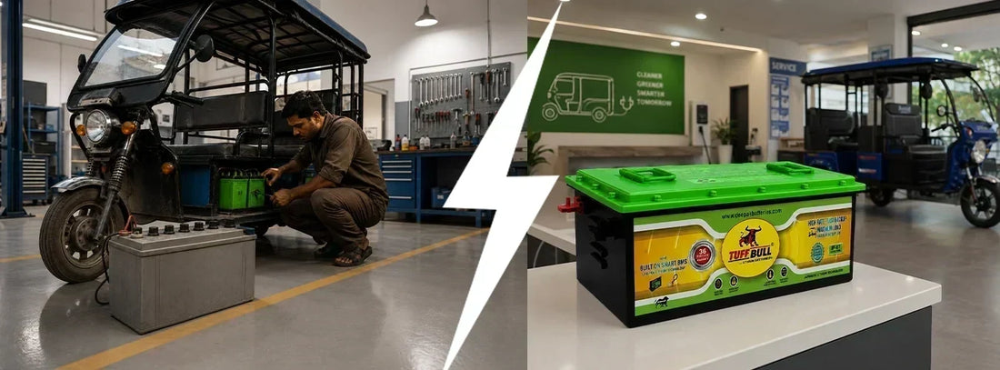 Lead-Acid vs Lithium Battery for E-Rickshaw: Which Is Better?